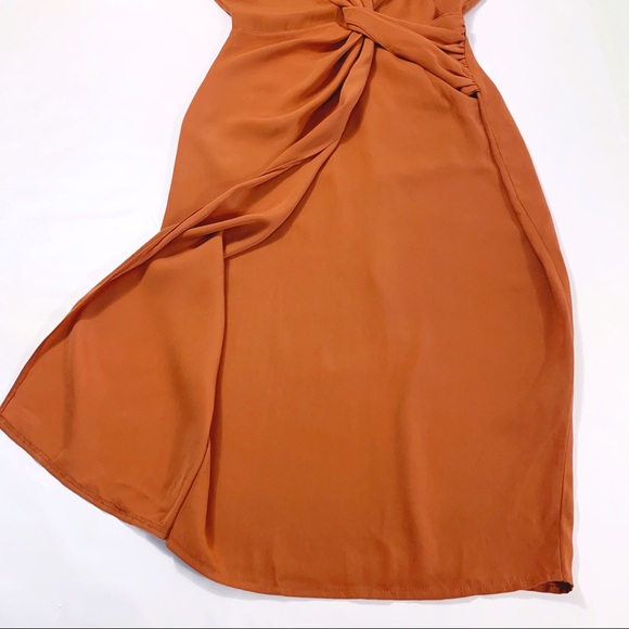 ASOS front twist midi wrap dress - Picture 8 of 13